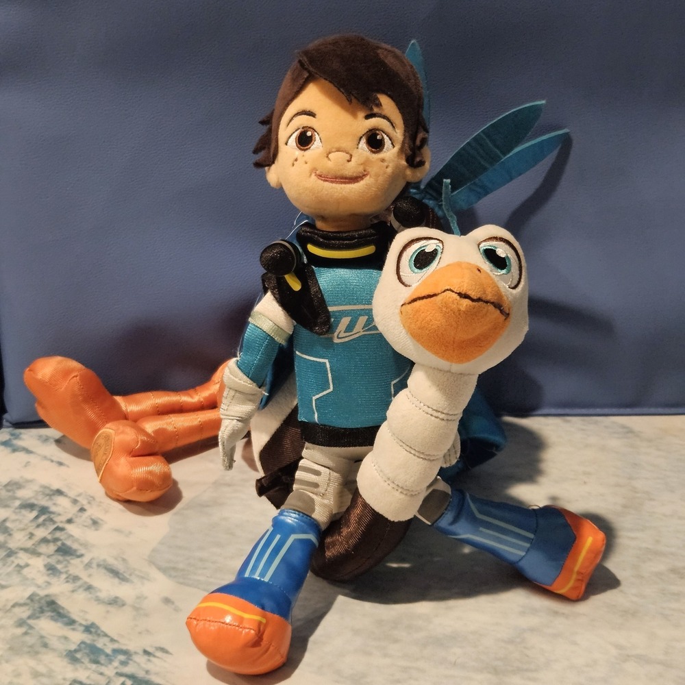 Disney Junior‎ Miles From Tomorrowland Miles Merc Plush 2 Pc Bundle Disney Store